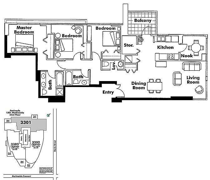 Floor plan 3301