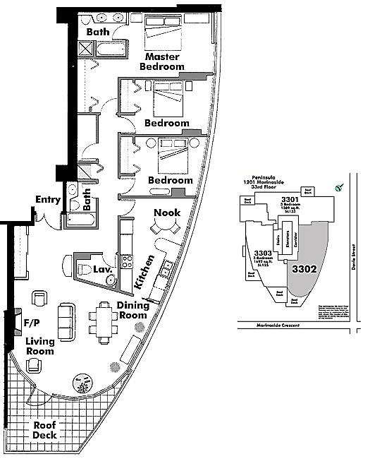 Floor plan 3302