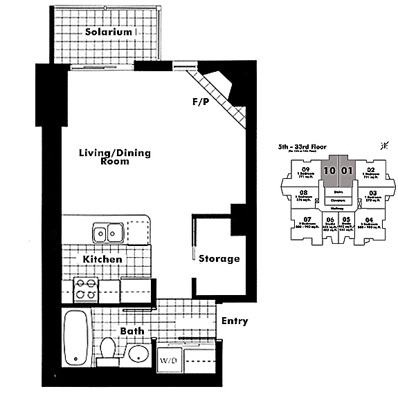 Floor plan 1301