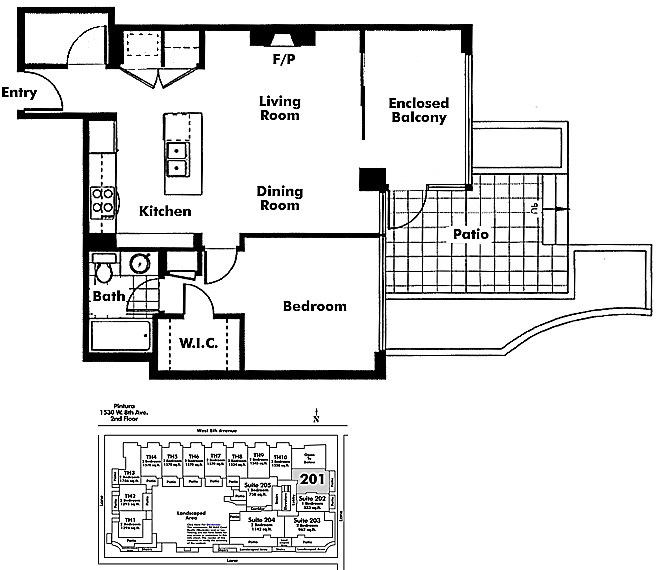 Floor plan 201
