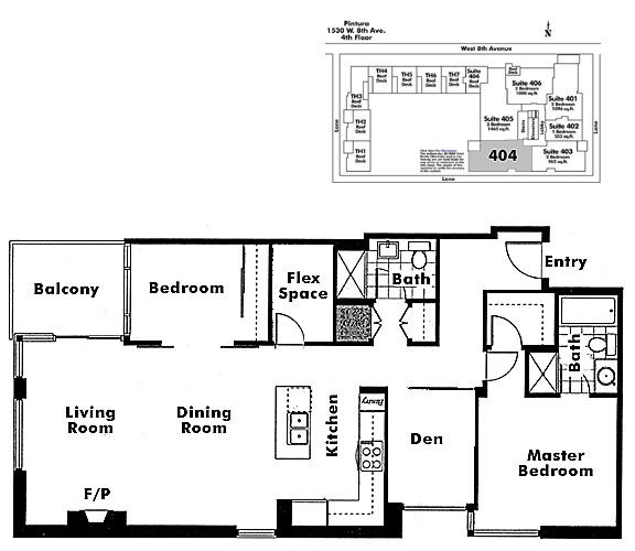 Floor plan 404