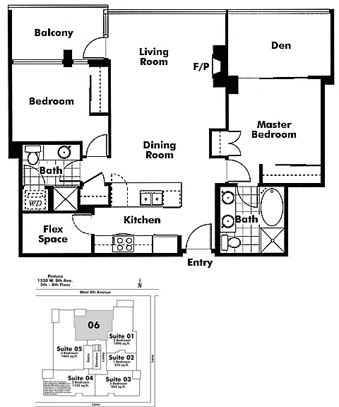 Floor plan 506