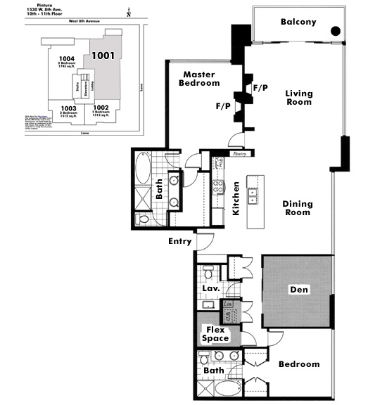 Floor plan 1001