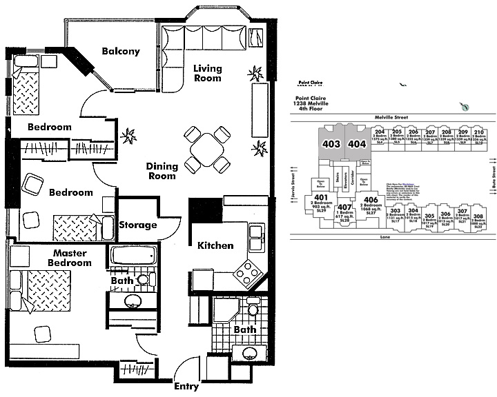 Floor plan 403