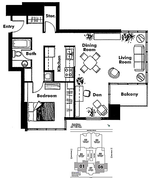 Floor plan 501