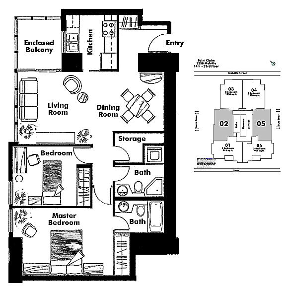 Floor plan 2105