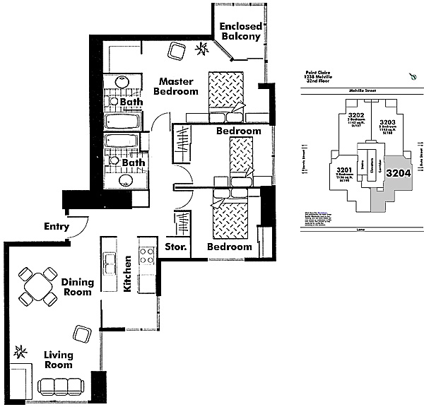 Floor plan 3204