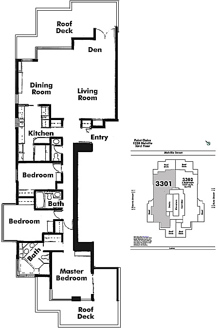 Floor plan 3301