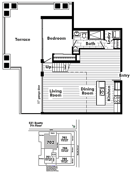 Floor plan 702