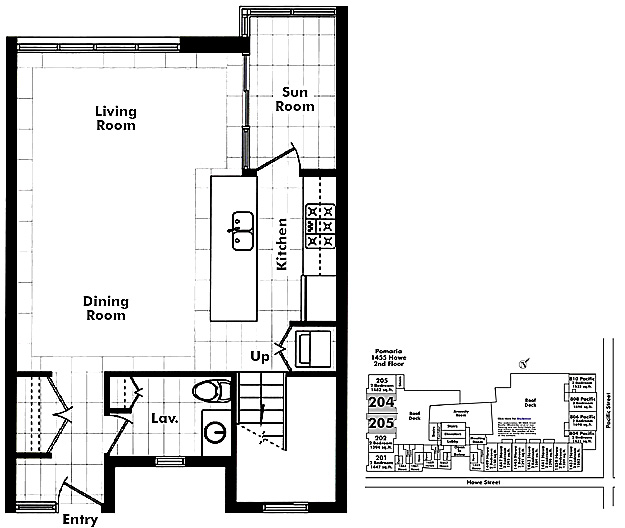 Floor plan 203
