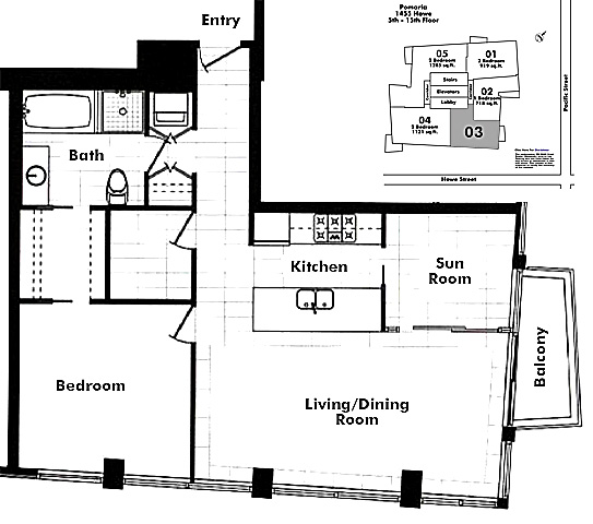 Floor plan 803