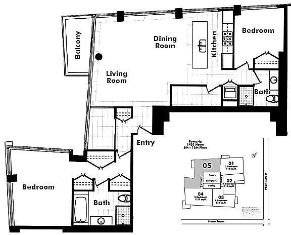 Floor plan 705