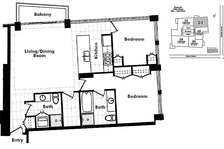 Floor plan 1301
