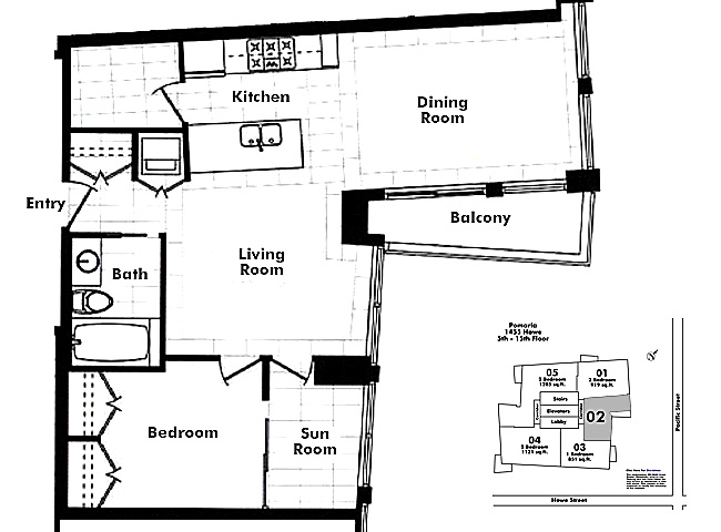 Floor plan 602