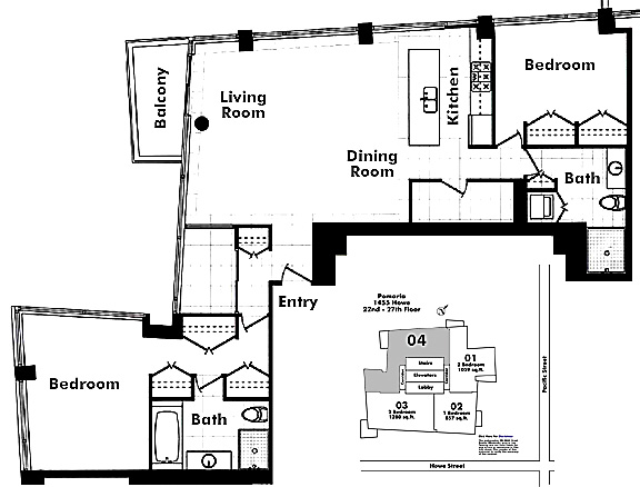 Floor plan 2204