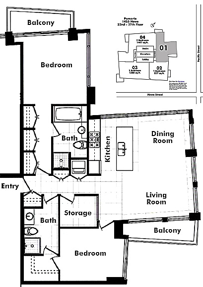 Floor plan 2201