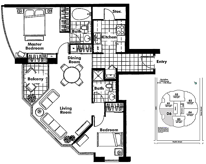 Floor plan 1606