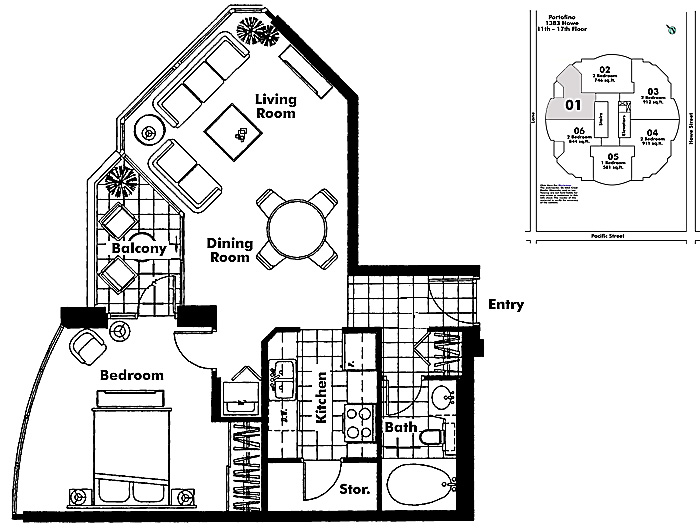 Floor plan 1101