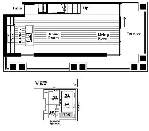 Floor plan 705
