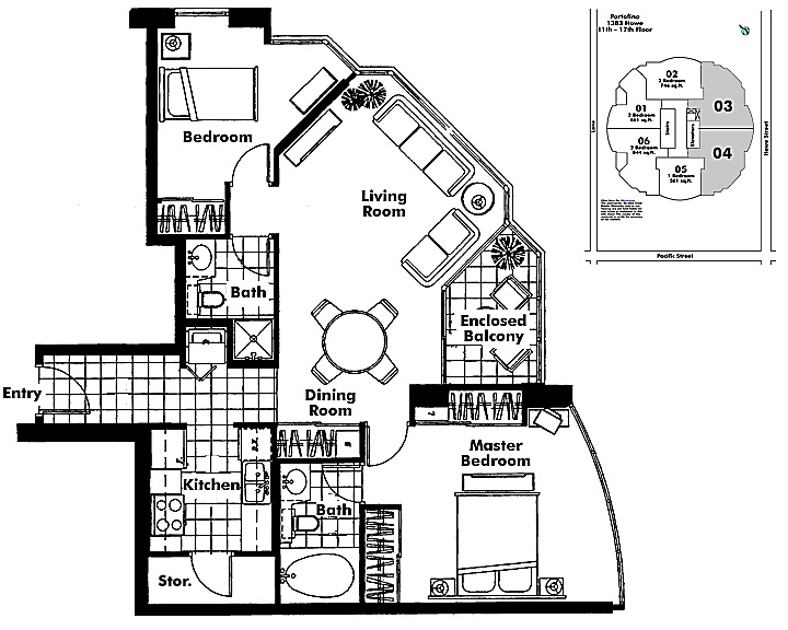 Floor plan 1303