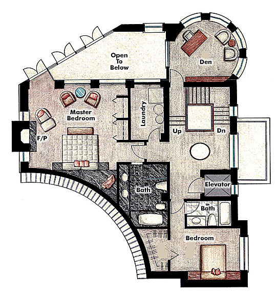 Floor plan Villa Karm