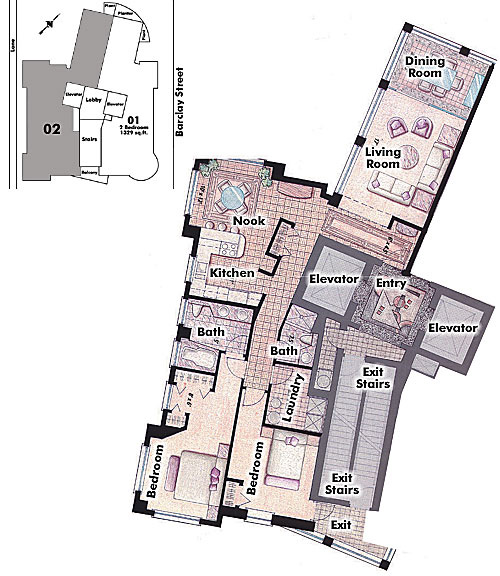 Floor plan 402