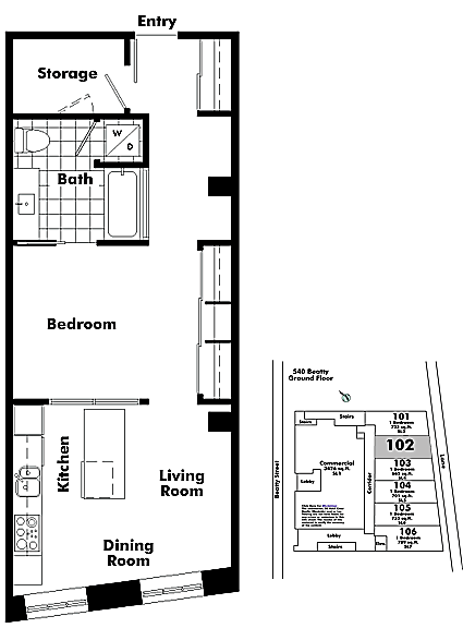 Floor plan 102
