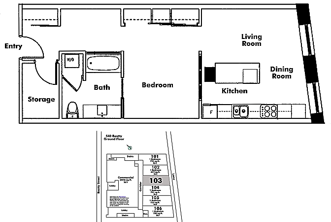 Floor plan 103