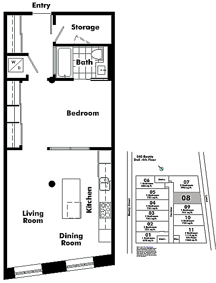 Floor plan 308