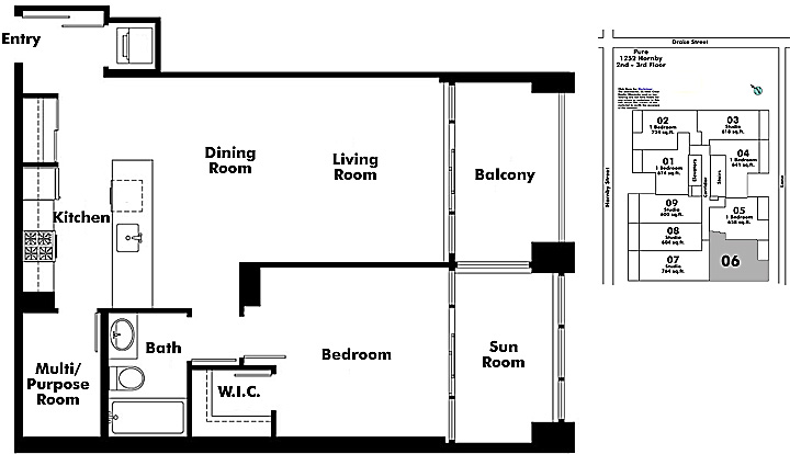 Floor plan 206