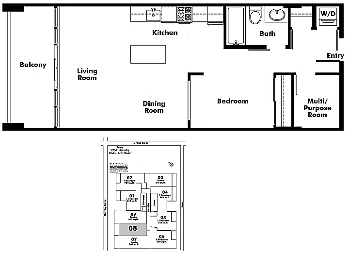 Floor plan 208