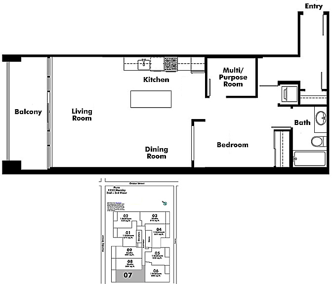 Floor plan 207