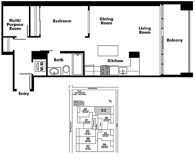 Floor plan 203
