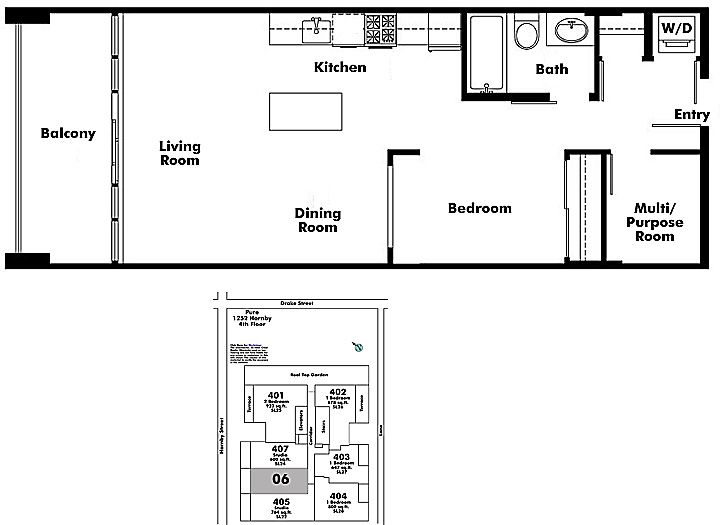 Floor plan 506