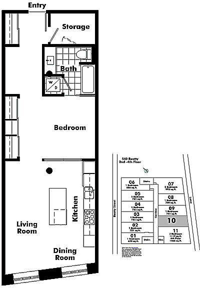 Floor plan 410