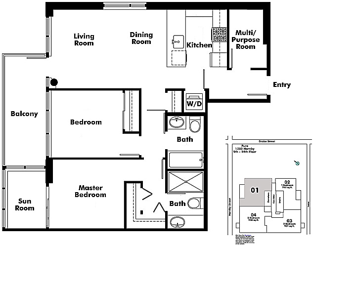 Floor plan 901