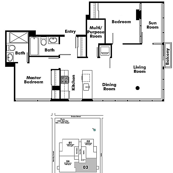 Floor plan 1003