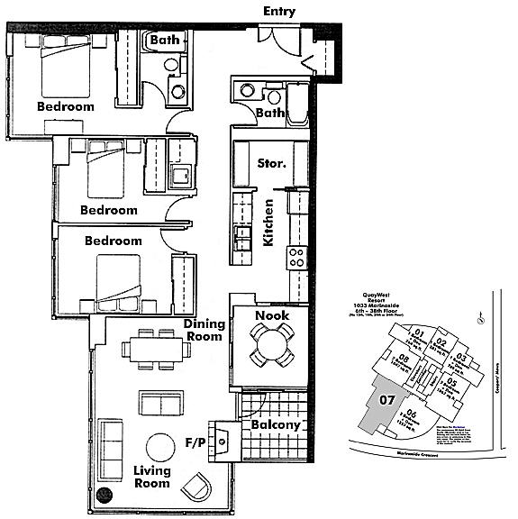 Floor plan 2107