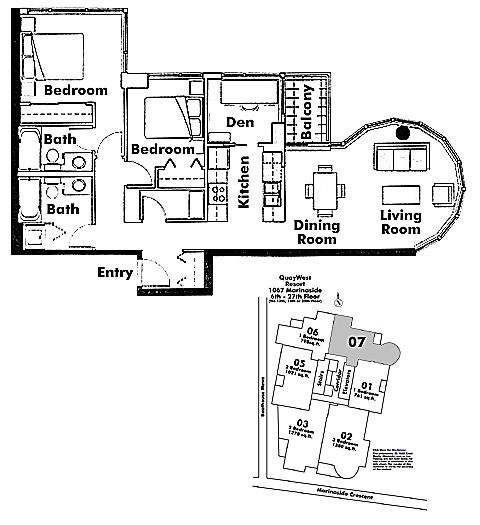 Floor plan 2107