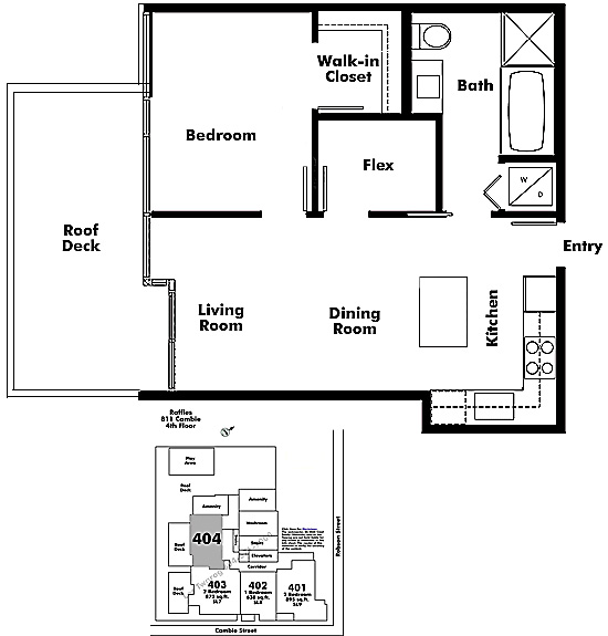 Floor plan 404