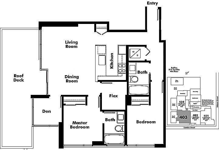 Floor plan 403