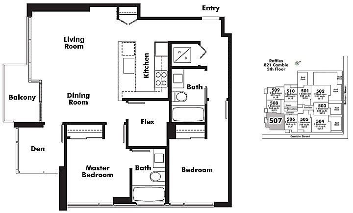 Floor plan 507