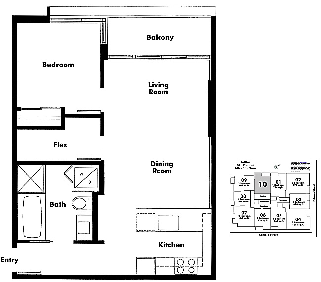 Floor plan 710
