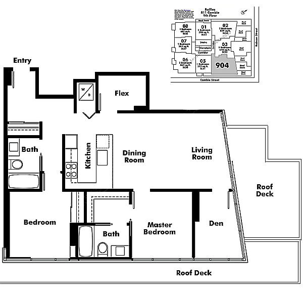 Floor plan 904