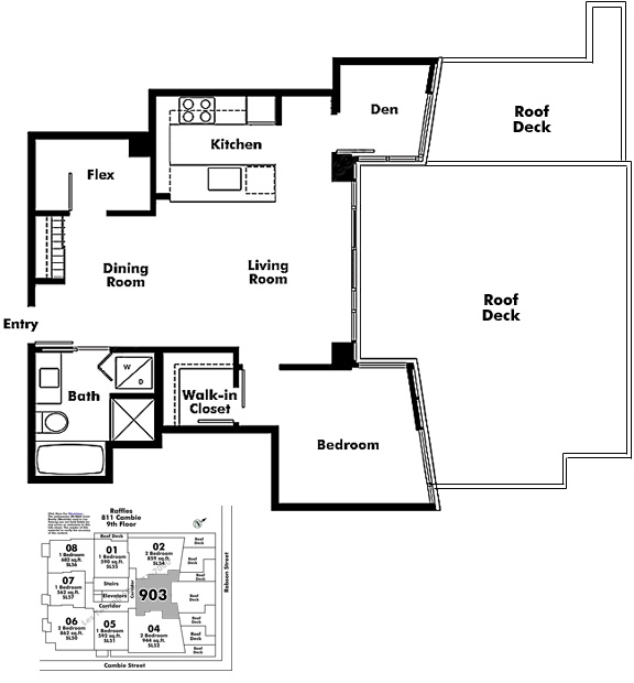 Floor plan 903