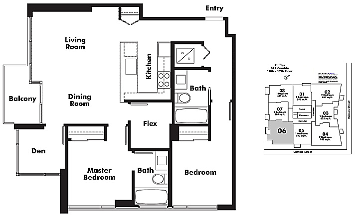 Floor plan 1306