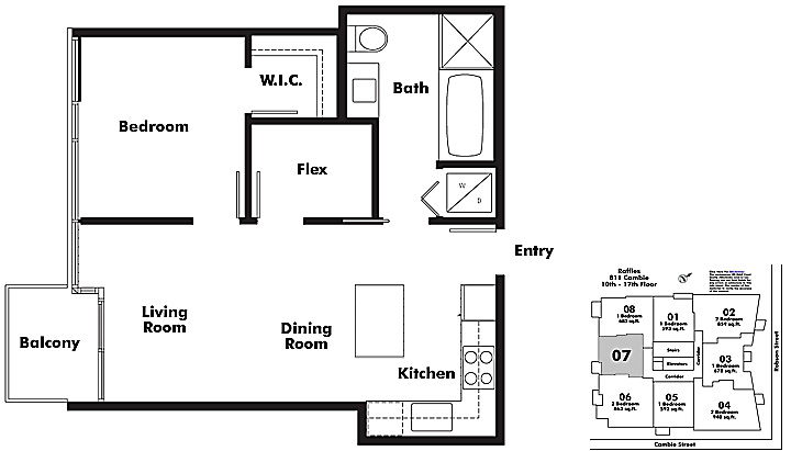 Floor plan 1707