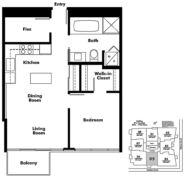 Floor plan 1005