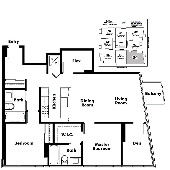 Floor plan 1104