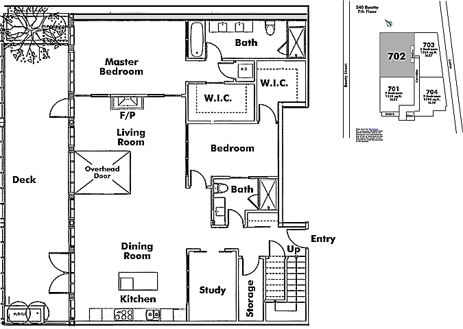 Floor plan 702